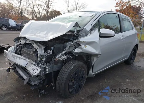 2012 Toyota Yaris Le из США, поврежденный, VIN JTDJTUD31CD502374